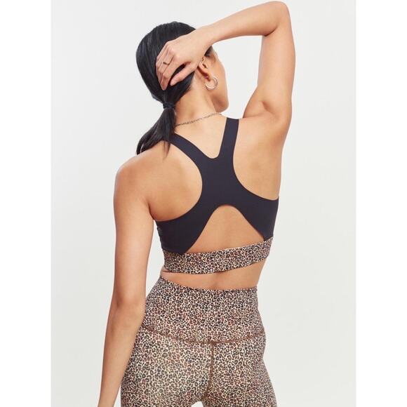 Varley Sherman sports bra tank  - cheetah print - size small - Picture 3 of 7